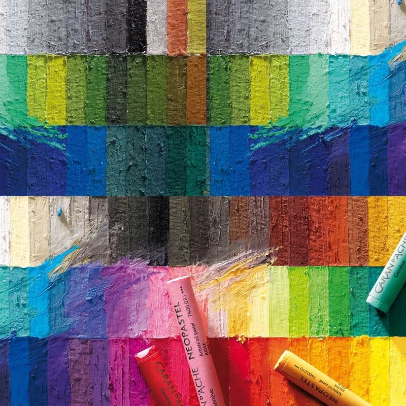 Pastele olejne Caran d'Ache Neopastel zestaw 24 kolory 04