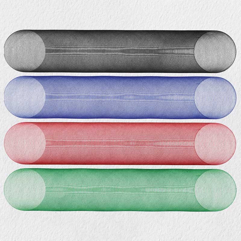 Wkład Goliath do długopisu 849 Caran d'Ache niebieski F 02