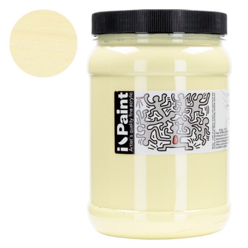 Farba akrylowa Renesans I-Paint 1200 ml - 02 Żółta z Neapolu