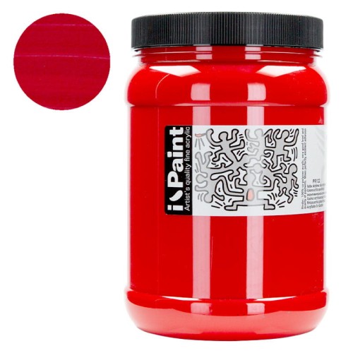 Farba akrylowa Renesans I-Paint 1200 ml - 06 Karmin