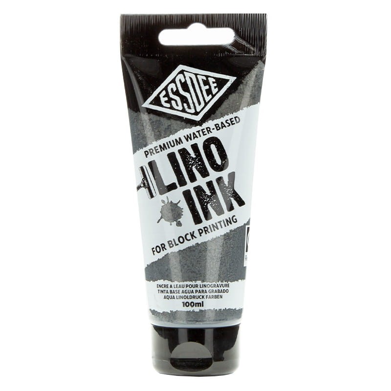 Tusz wodny Block Printing Ink Essdee Premium 100 ml - Silver 01