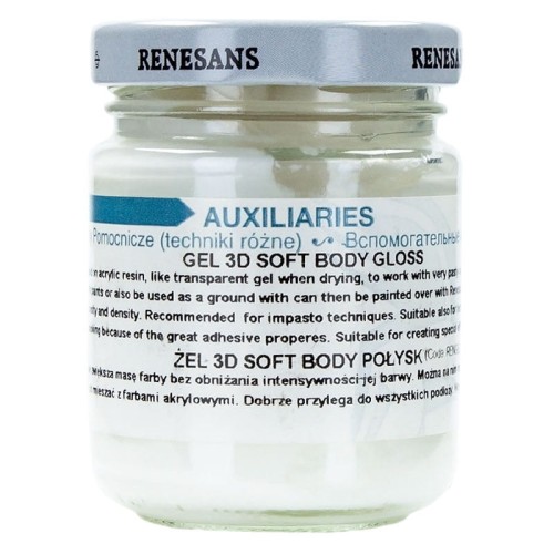 Medium żelowe Żel Soft Body 3D Rensans 110 ml połysk