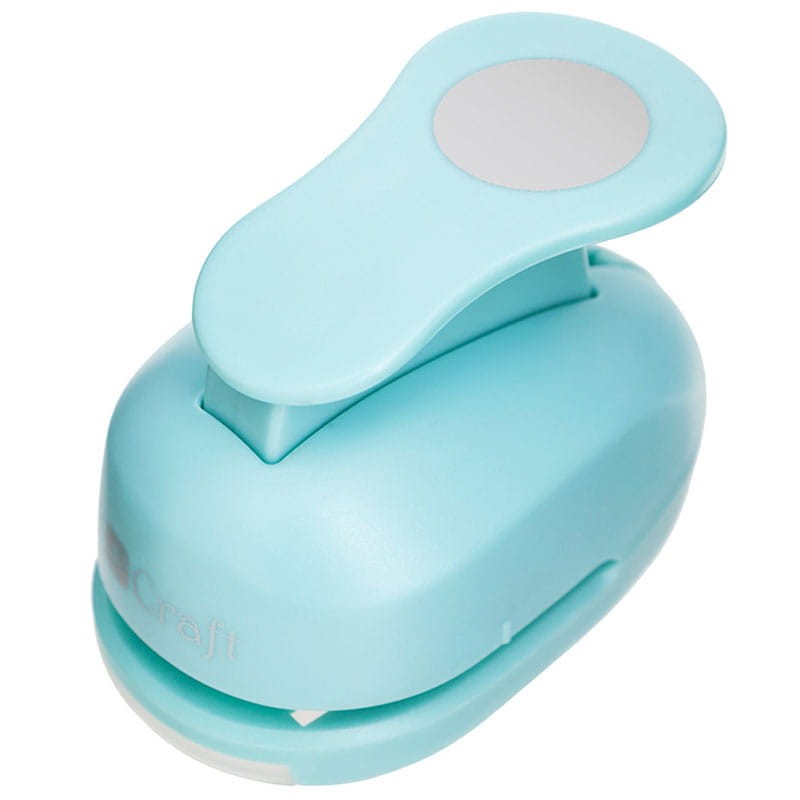 Dziurkacz ozdobny do papieru i pianki 3.8 cm dpCraft koło 02