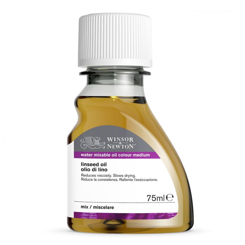 Olej lniany wodorozcieńczalny Artisan W&N 75 ml 01