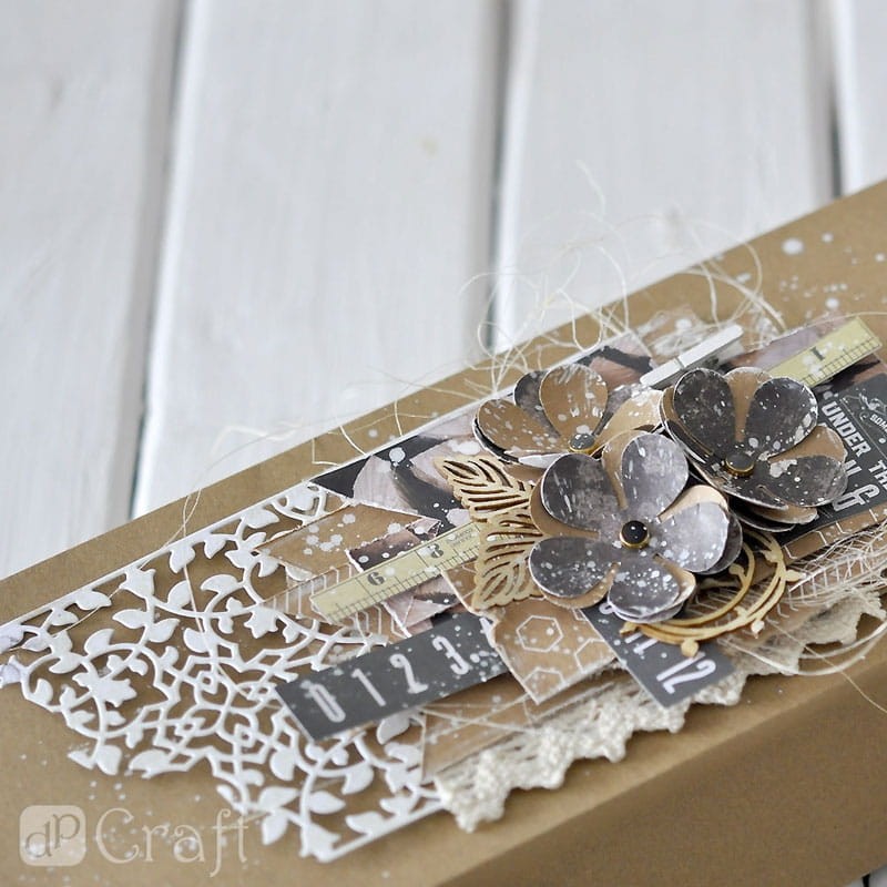 Dziurkacz ozdobny do papieru 5 cm dpCraft kwiat 3 02