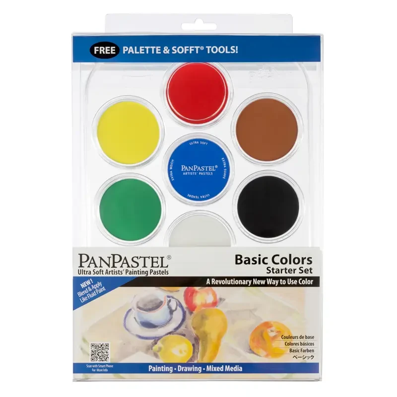Pastele suche PanPastel Basic Colors Set zestaw 7 szt. 02