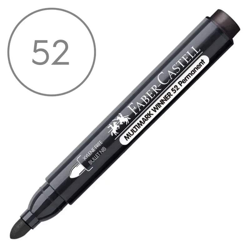 Markery permanentne Faber Castell Multimark Winner 52 - 4 szt. 02