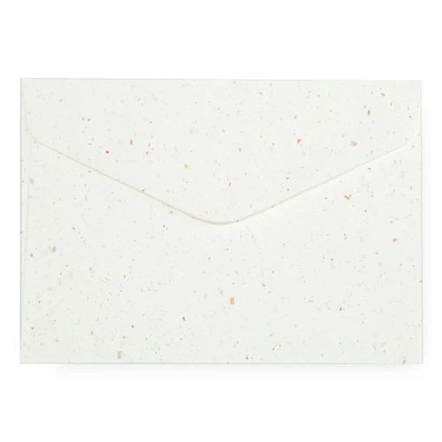 Koperta Terrazzo 120 g C6 10 szt. - biała