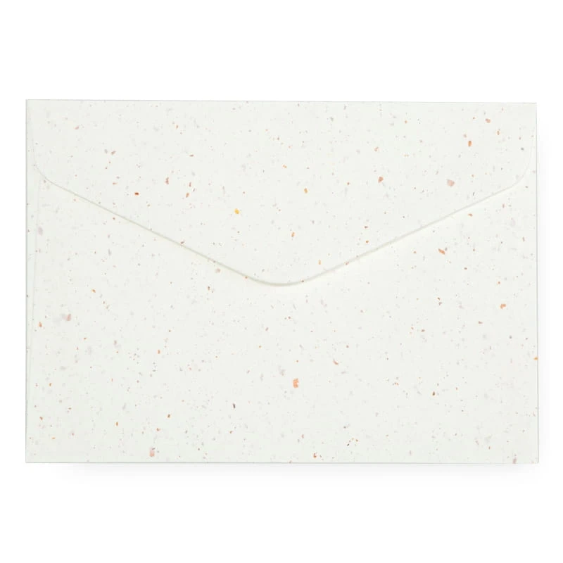 Koperta Terrazzo 120 g C6 10 szt. - biała 01