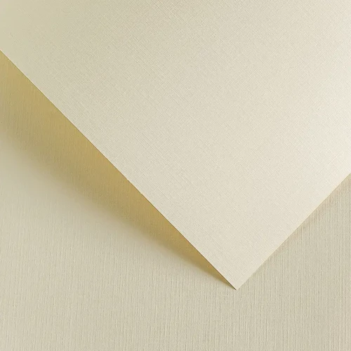 Papier ozdobny tłoczony Kratka kremowy - A4, 240 g, 20 ark.