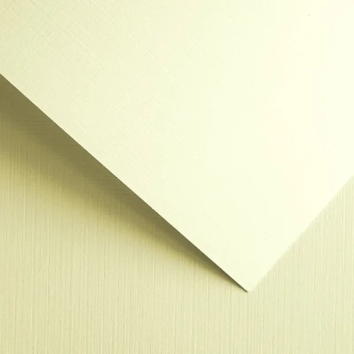 Papier ozdobny tłoczony Płótno kremowy - A4, 240 g, 20 ark.
