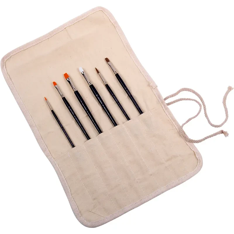 Zestaw pędzli do akwareli Van Gogh 6 szt. + piórnik 02