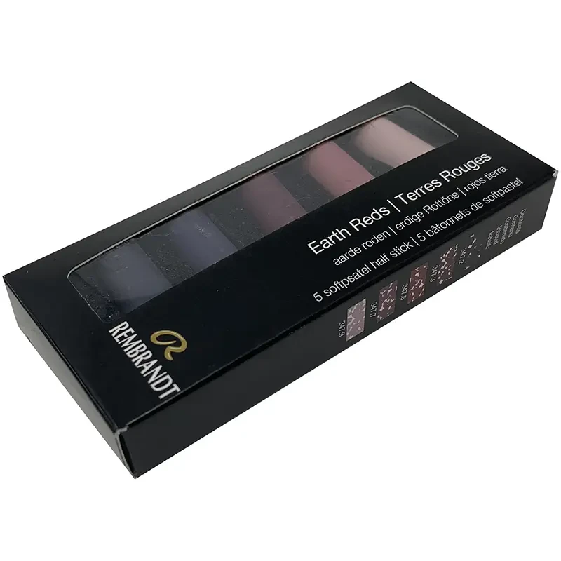 Pastele suche połówki Rembrandt Micro zestaw 5 szt. Earth Reds Set 05