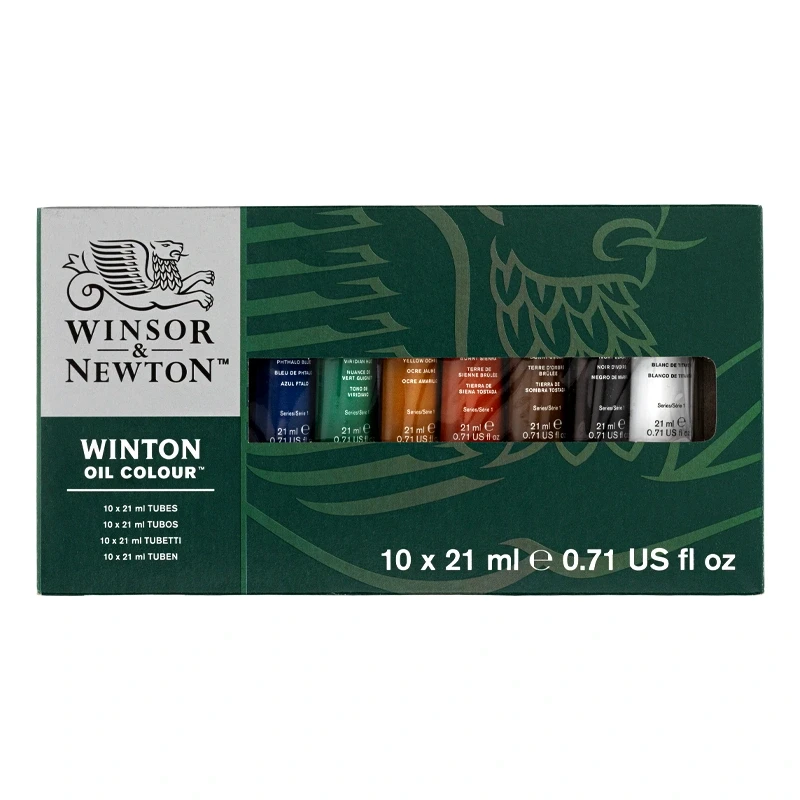 Farby olejne Winsor & Newton Winton zestaw 10 x 21 ml 04