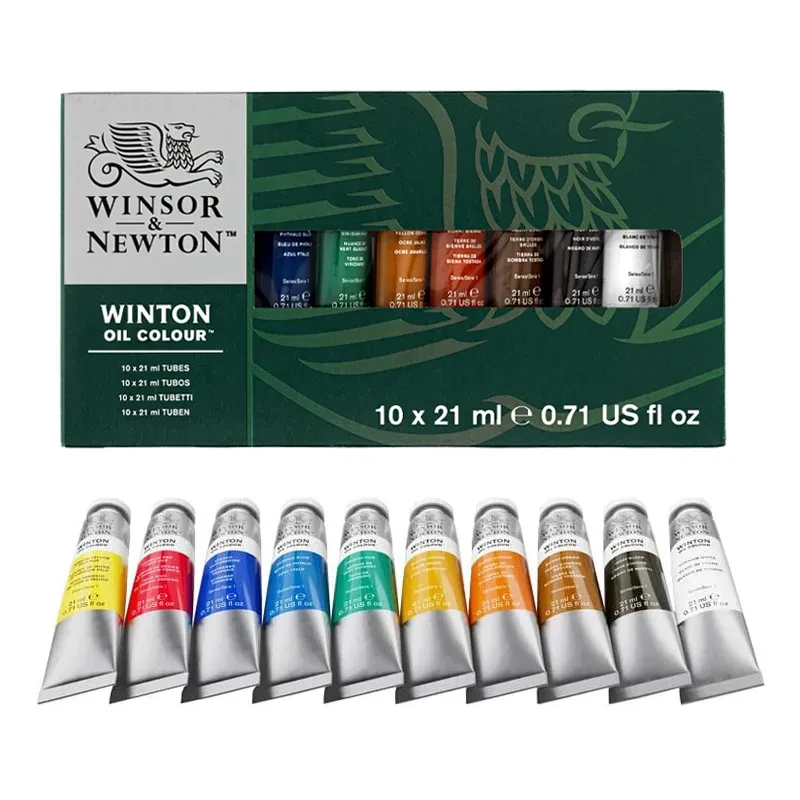 Farby olejne Winsor & Newton Winton zestaw 10 x 21 ml 06
