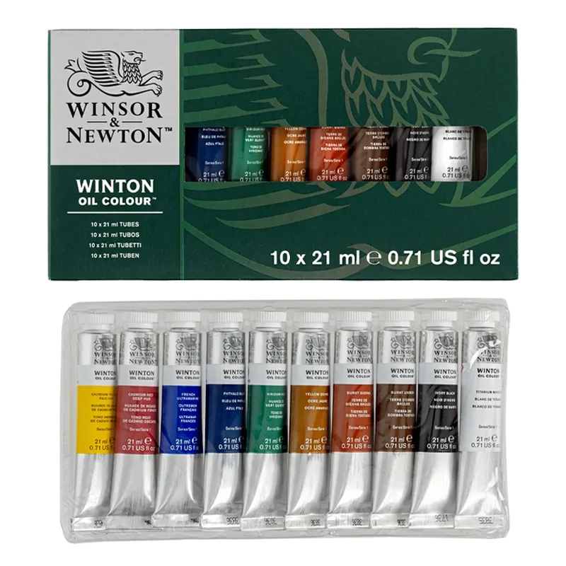 Farby olejne Winsor & Newton Winton zestaw 10 x 21 ml 02