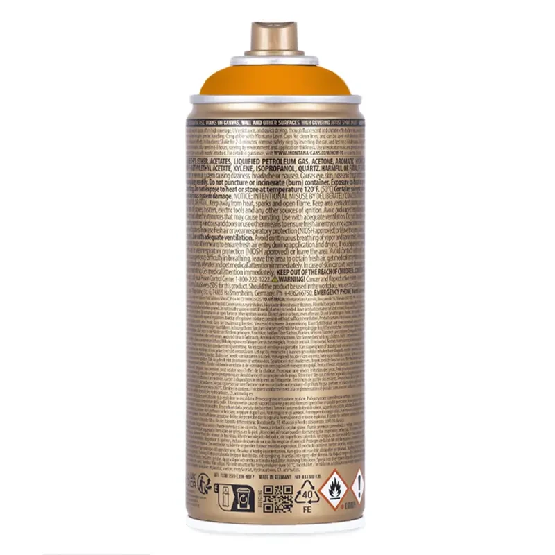 Farba w sprayu Montana Gold 400 ml G 1240 Golden Yellow 14