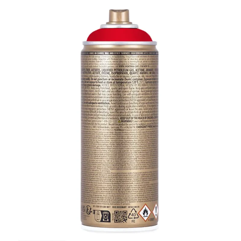 Farba w sprayu Montana Gold 400 ml G 2095 Blood Orange 13