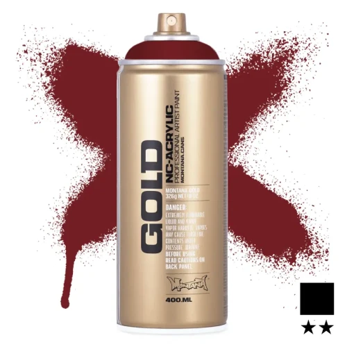 Farba w sprayu Montana Gold 400 ml G 3060 Royal Red