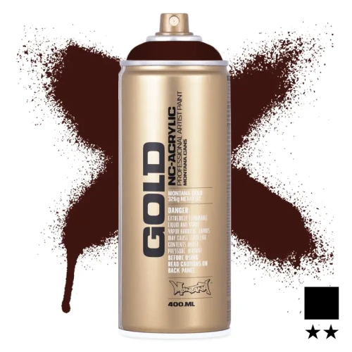 Farba w sprayu Montana Gold 400 ml G 3080 Black Red 
