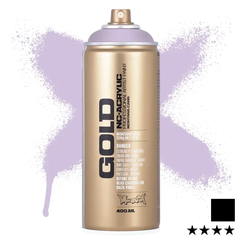 Farba w sprayu Montana Gold 400 ml G 4100 White Lilac 01