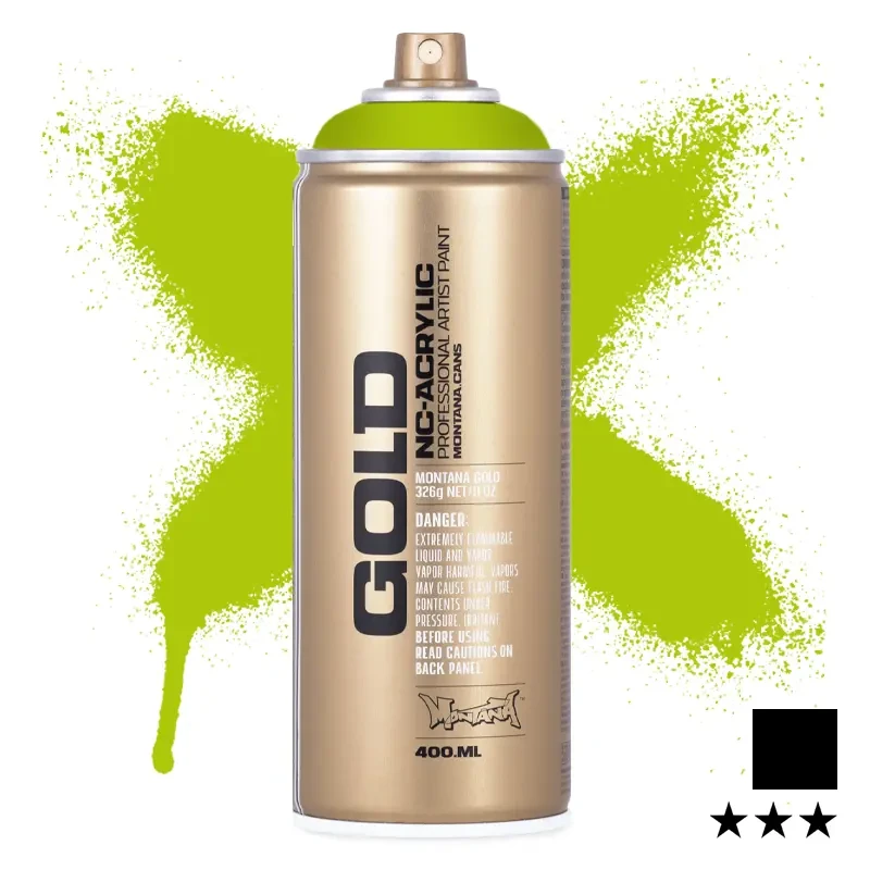 Farba w sprayu Montana Gold 400 ml G 6030 Lime 01