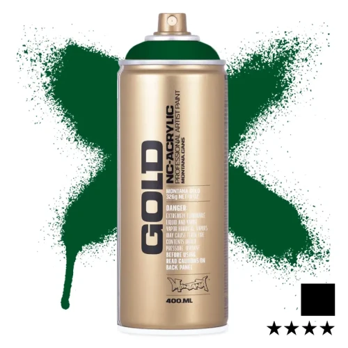 Farba w sprayu Montana Gold 400 ml G 6070 Smaragd Green