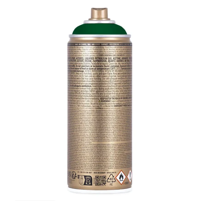 Farba w sprayu Montana Gold 400 ml G 6070 Smaragd Green 13