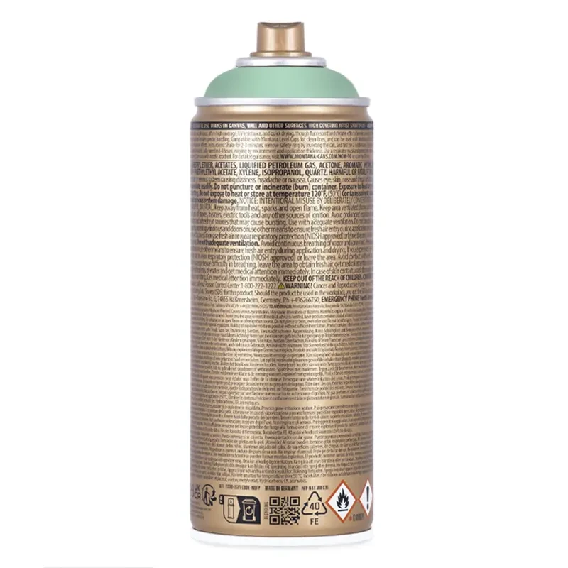 Farba w sprayu Montana Gold 400 ml G 6120 Malachite Light 13
