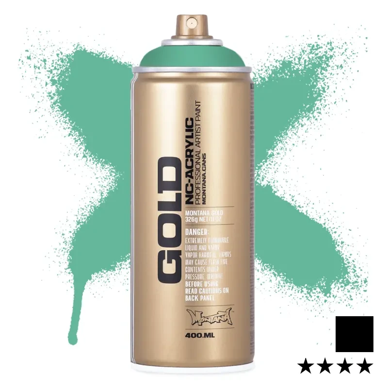 Farba w sprayu Montana Gold 400 ml G 6130 Malachite 01