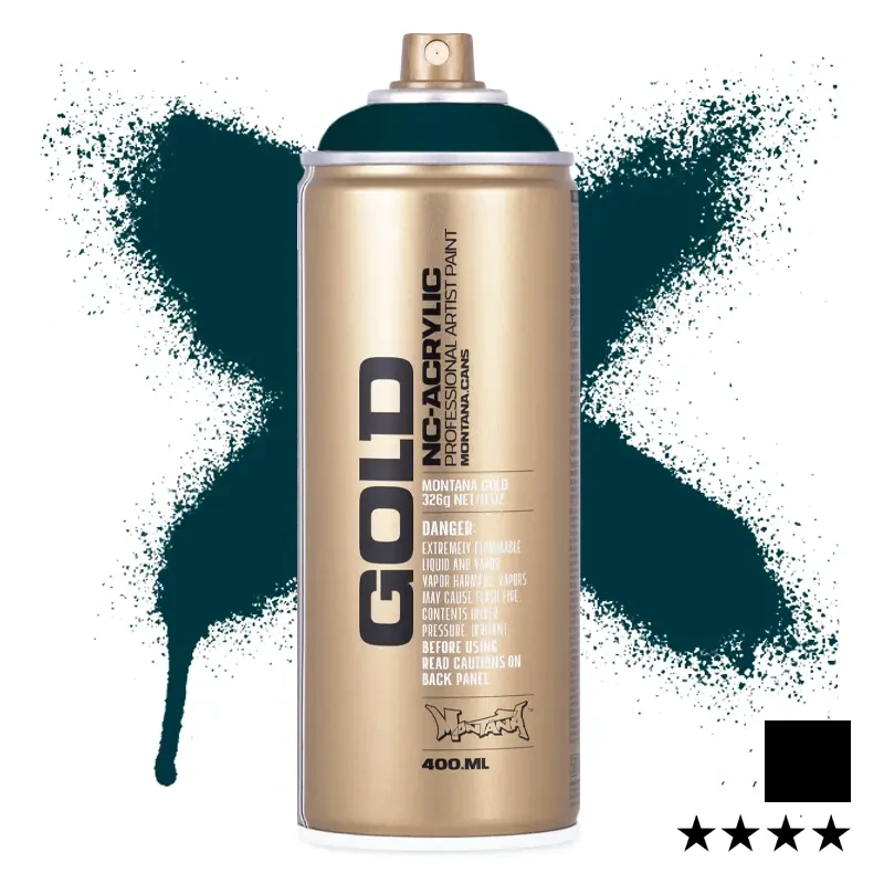 Farba w sprayu Montana Gold 400 ml G 6280 Petrol 01