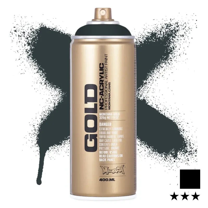 Farba w sprayu Montana Gold 400 ml G 7070 Stealth 01