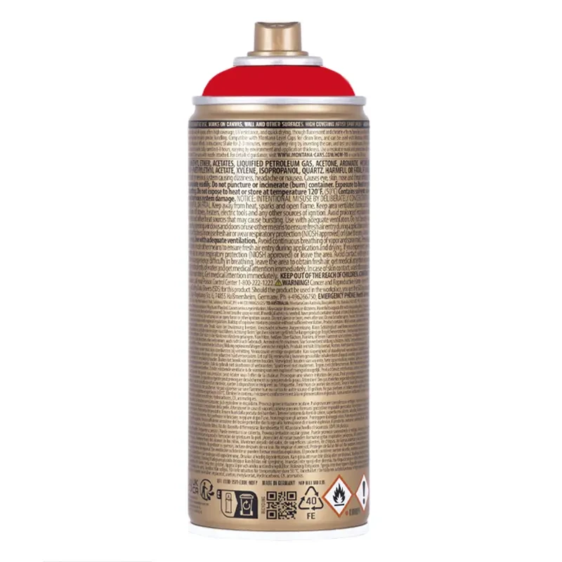 Farba w sprayu Montana Gold 400 ml Shock 3000 Red 09