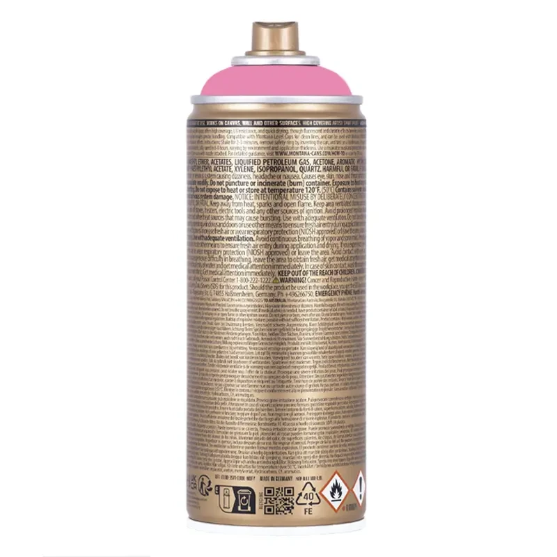 Farba w sprayu Montana Gold 400 ml Shock 4000 Pink Light 09