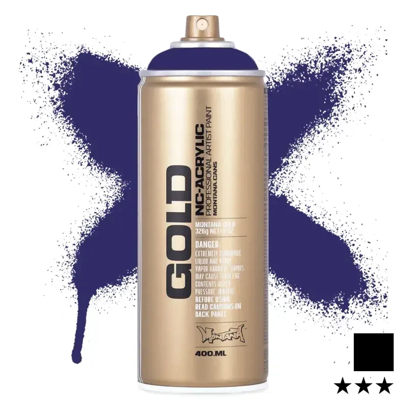 Farba w sprayu Montana Gold 400 ml Shock 4220 Lilac 01