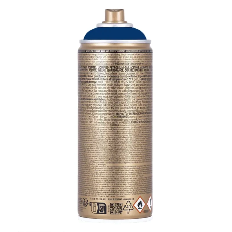 Farba w sprayu Montana Gold 400 ml Shock 5020 Blue Dark 09
