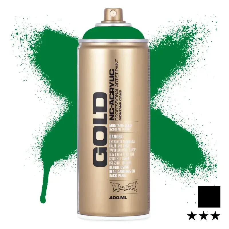 Farba w sprayu Montana Gold 400 ml Shock 6010 Green 01