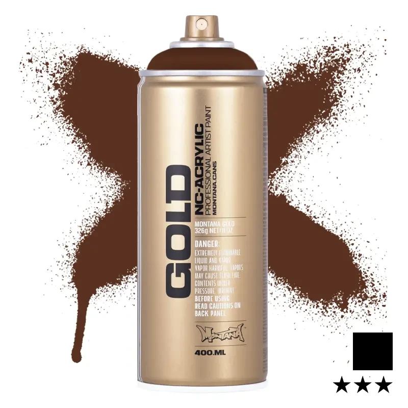 Farba w sprayu Montana Gold 400 ml Shock 8010 Brown 01