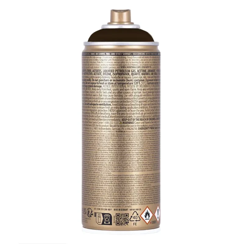 Farba w sprayu Montana Gold 400 ml Shock 8020 Brown Dark 09