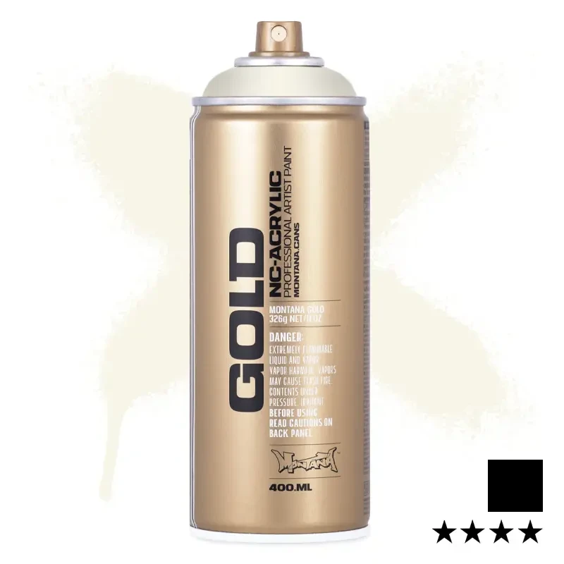 Farba w sprayu Montana Gold 400 ml Shock 9110 White Cream 01