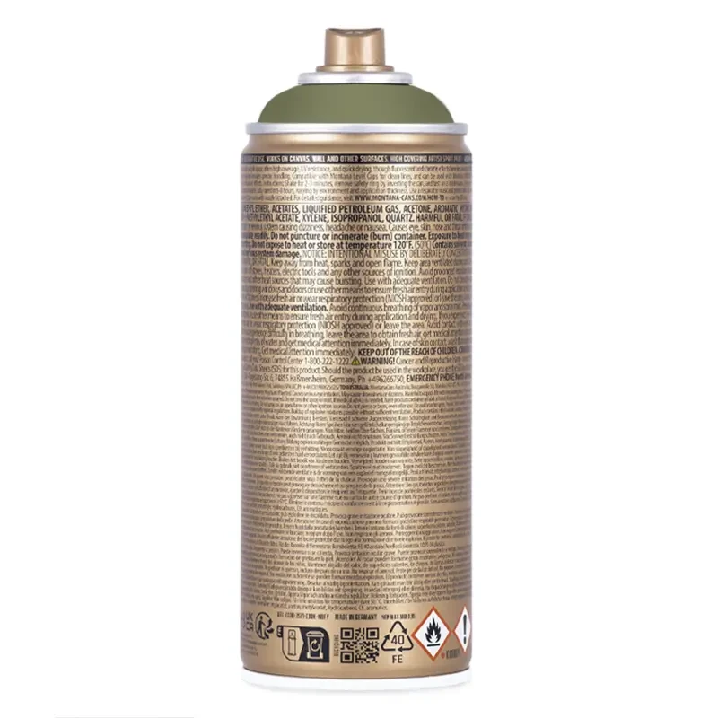 Farba w sprayu Montana Gold 400 ml Classic 6410 Manila Green 02