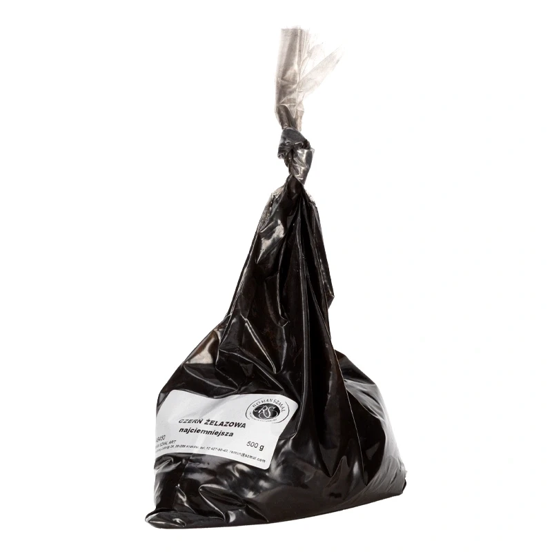 Pigment Czerń żelazowa najciemniejsza 500 g 48450 Szmal 01
