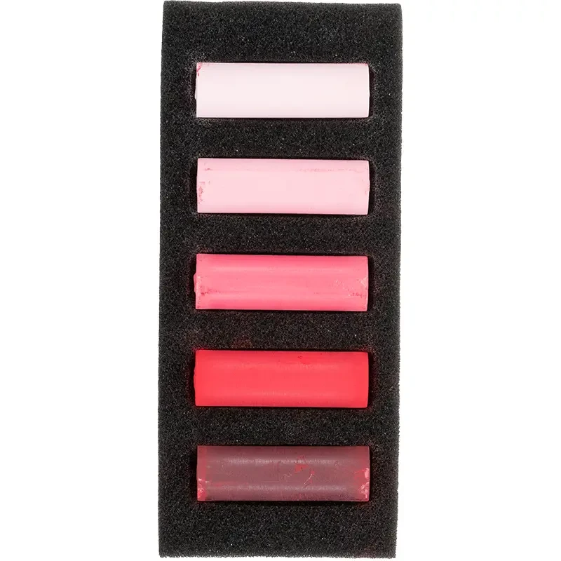 Pastele suche połówki Rembrandt Micro zestaw 5 szt. Cool Reds Set 02