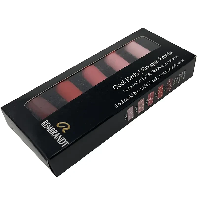 Pastele suche połówki Rembrandt Micro zestaw 5 szt. Cool Reds Set 03