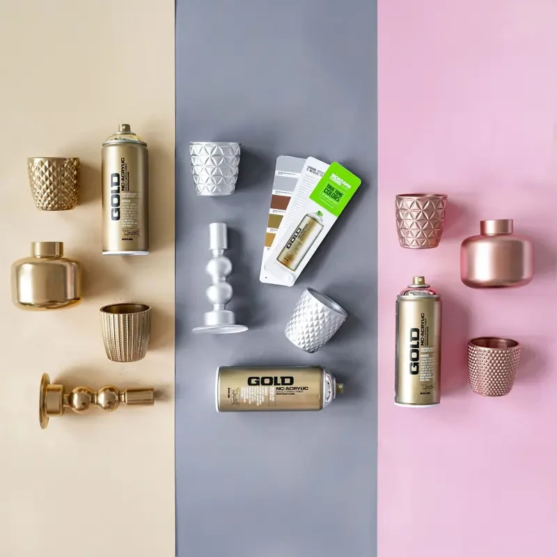 Farba w sprayu Montana Gold 400 ml Chrome Effect M 2000 Copperchrome 04