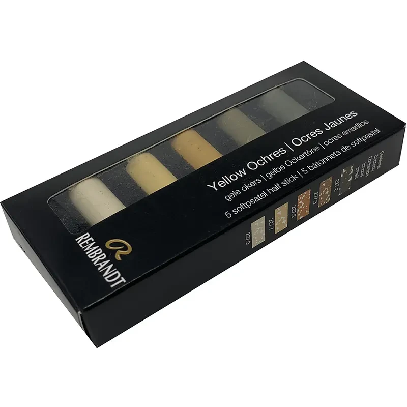 Pastele suche połówki Rembrandt Micro zestaw 5 szt. Yellow Ochres Set 03