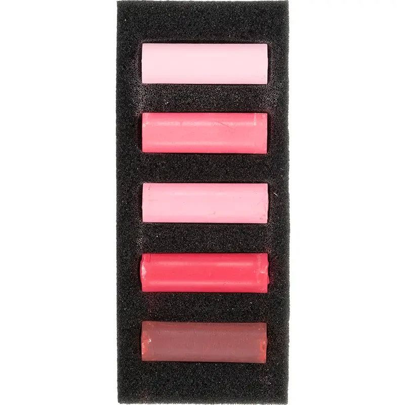 Pastele suche połówki Rembrandt Micro zestaw 5 szt. Warm Reds Set 02