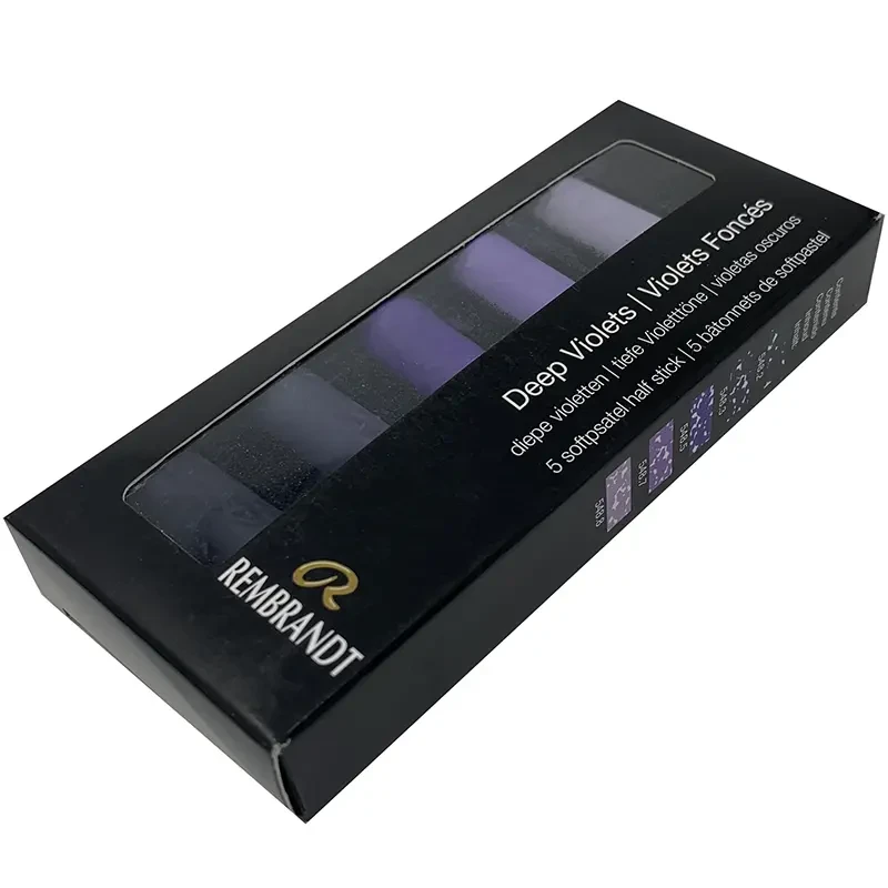 Pastele suche połówki Rembrandt Micro zestaw 5 szt. Deep Violets Set 03