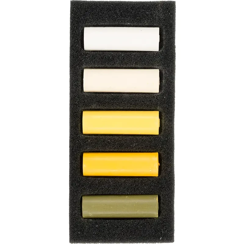 Pastele suche połówki Rembrandt Micro zestaw 5 szt. Warm Yellows Set 02