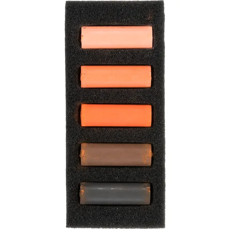 Pastele suche połówki Rembrandt Micro zestaw 5 szt. Rich Oranges Set 02